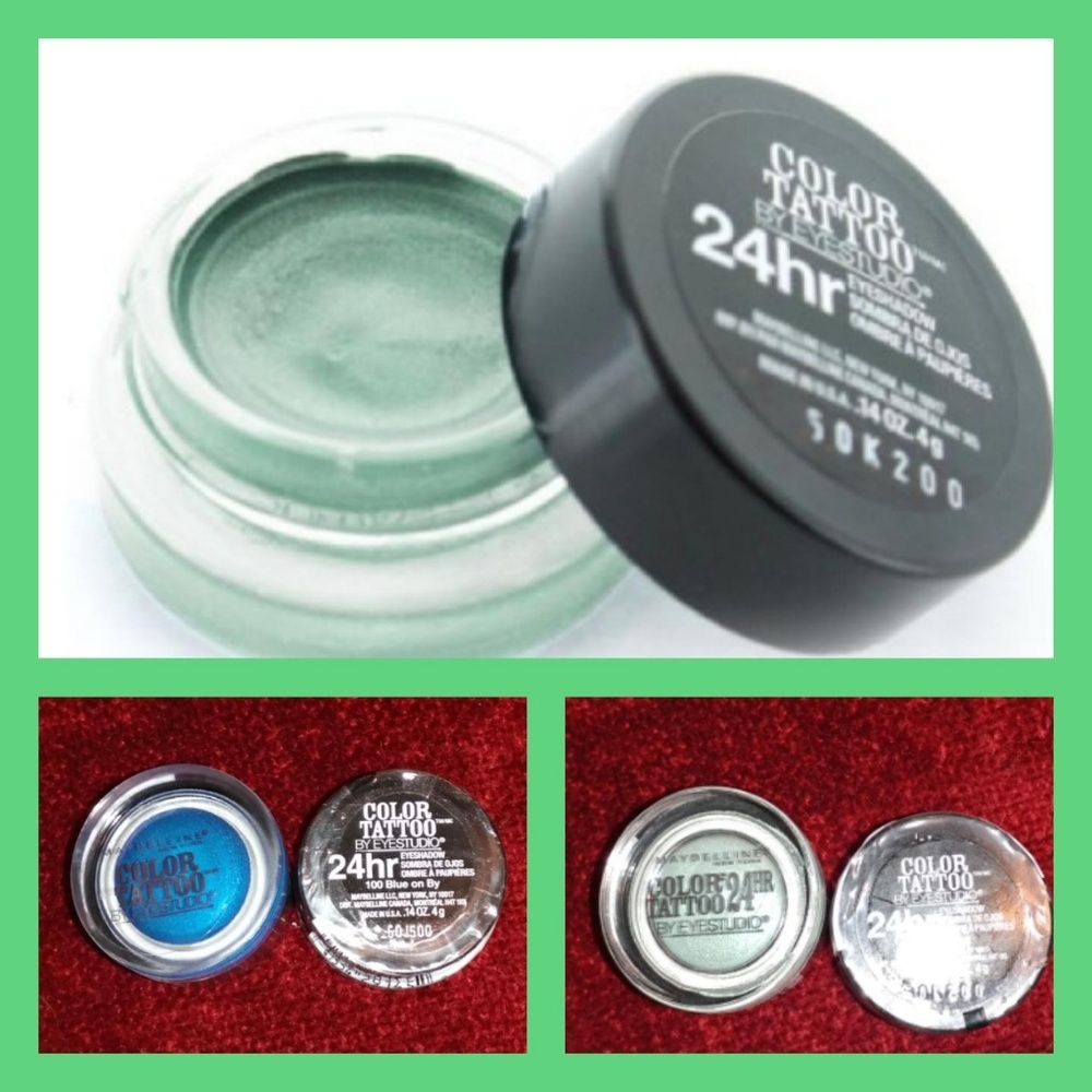 -Maybelline Eye Studio Color Tattoo 24Hr Eye Shadow